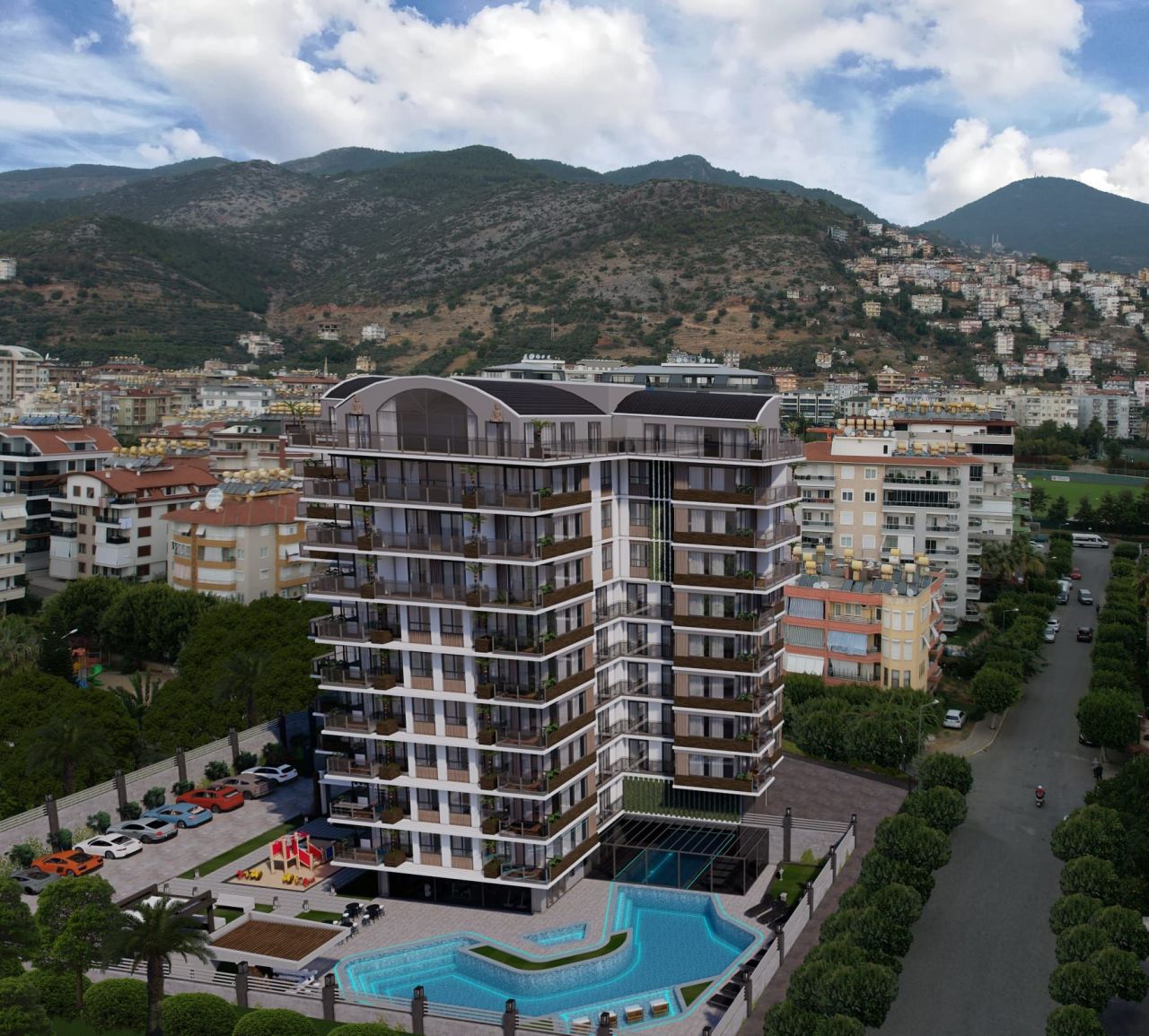 Апартаменты в Алании, Турция, 40 м² - фото 1