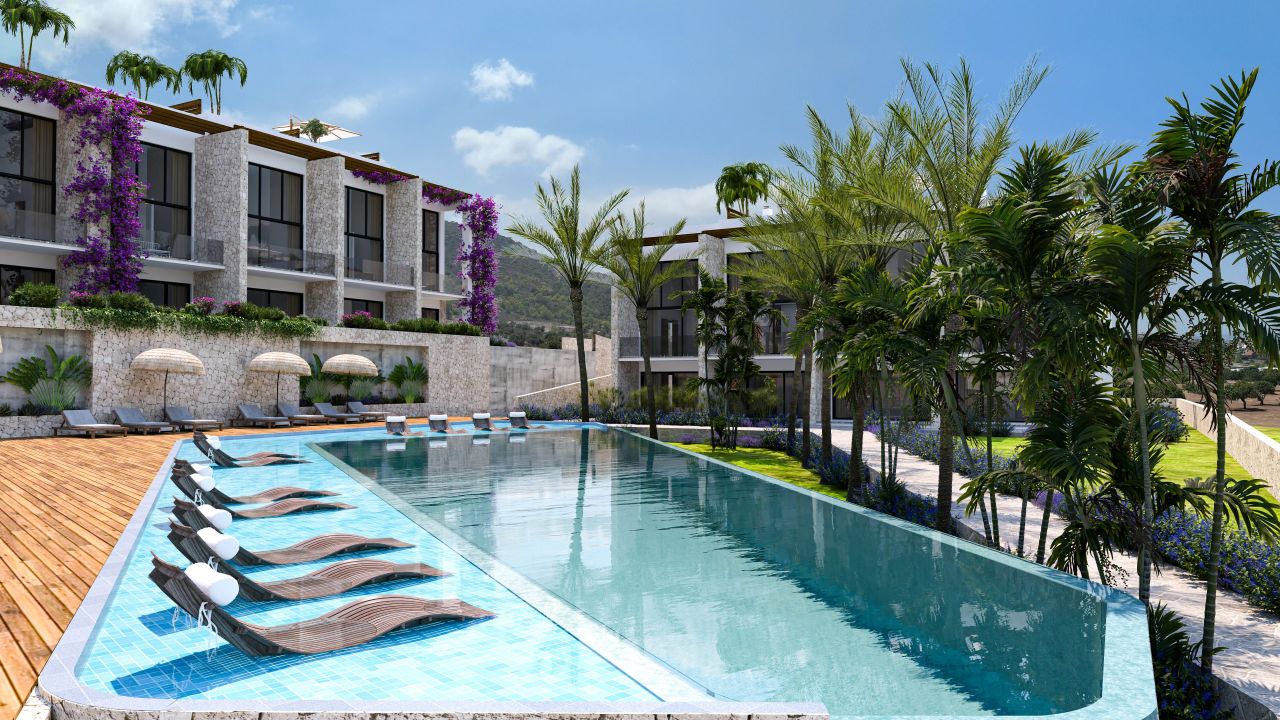 Апартаменты в Кючюк Еренкое, Кипр, 50 м² - фото 10