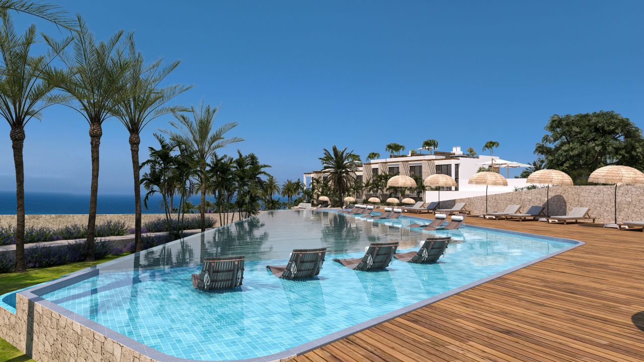 Апартаменты в Кючюк Еренкое, Кипр, 50 м² - фото 14