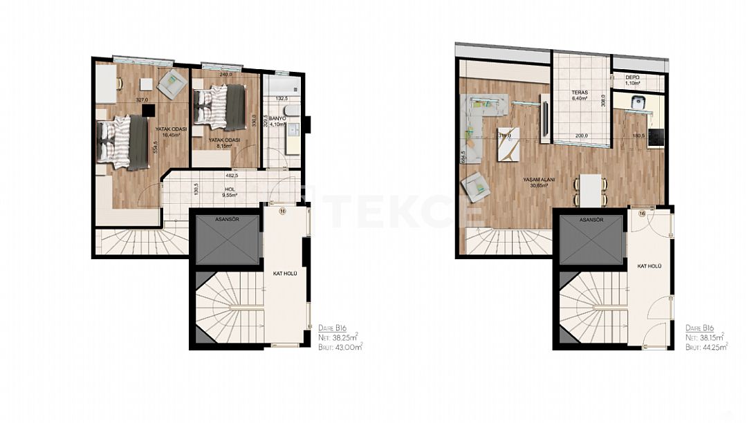 Пентхаус в Стамбуле, Турция, 71 м² - фото 1