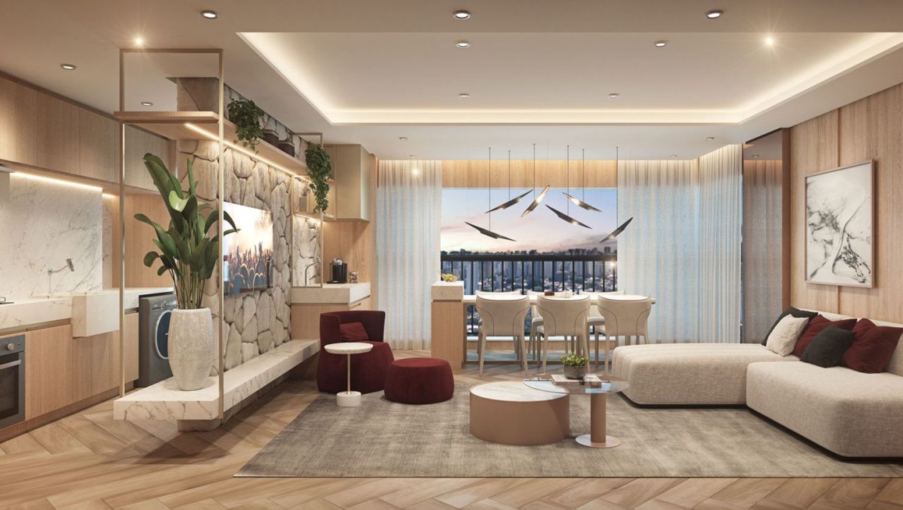 Квартира Сан Паулу, Бразилия, 61 м² - фото 8