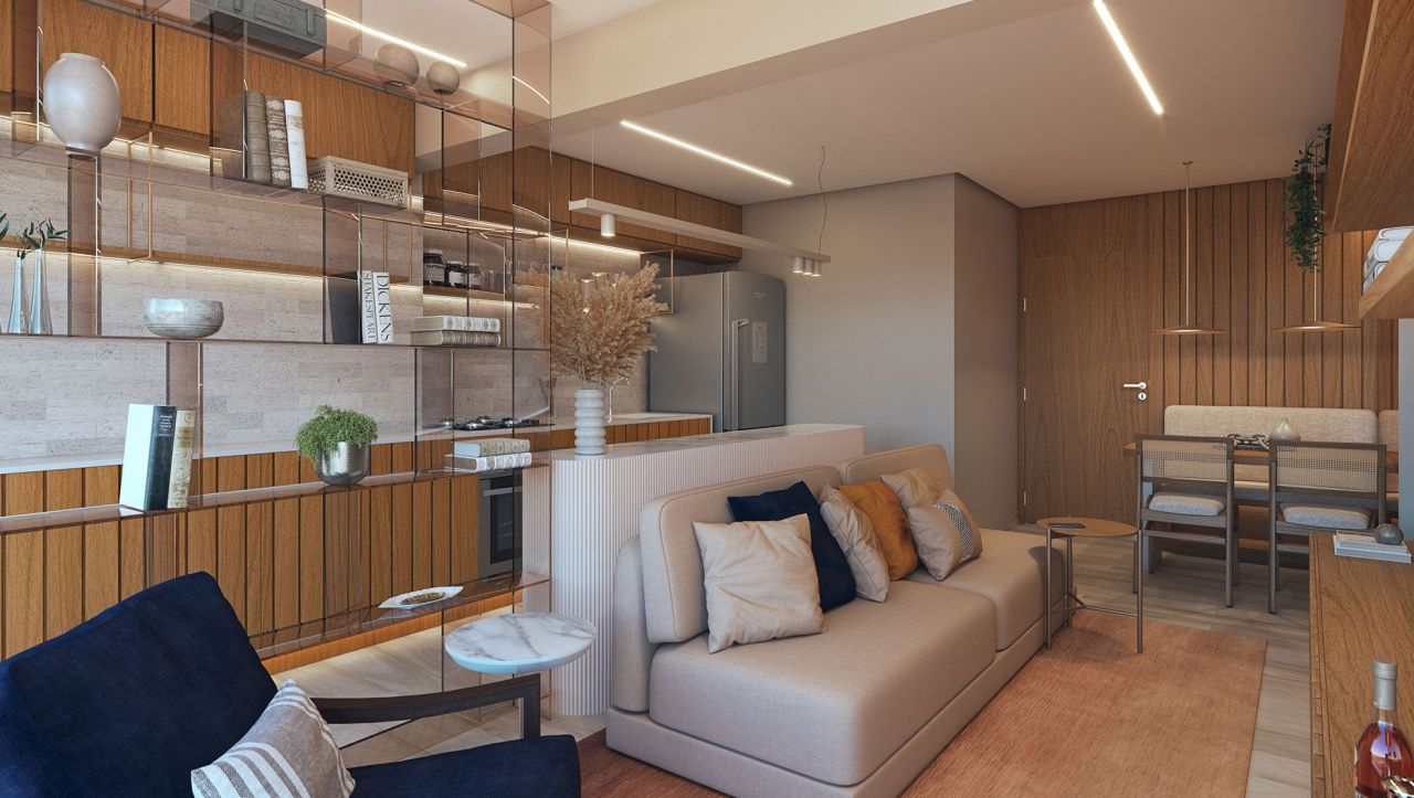 Квартира Сан Паулу, Бразилия, 61 м² - фото 7