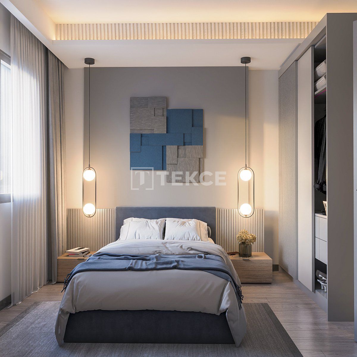 Апартаменты Мезитли, Турция, 71 м² - фото 15