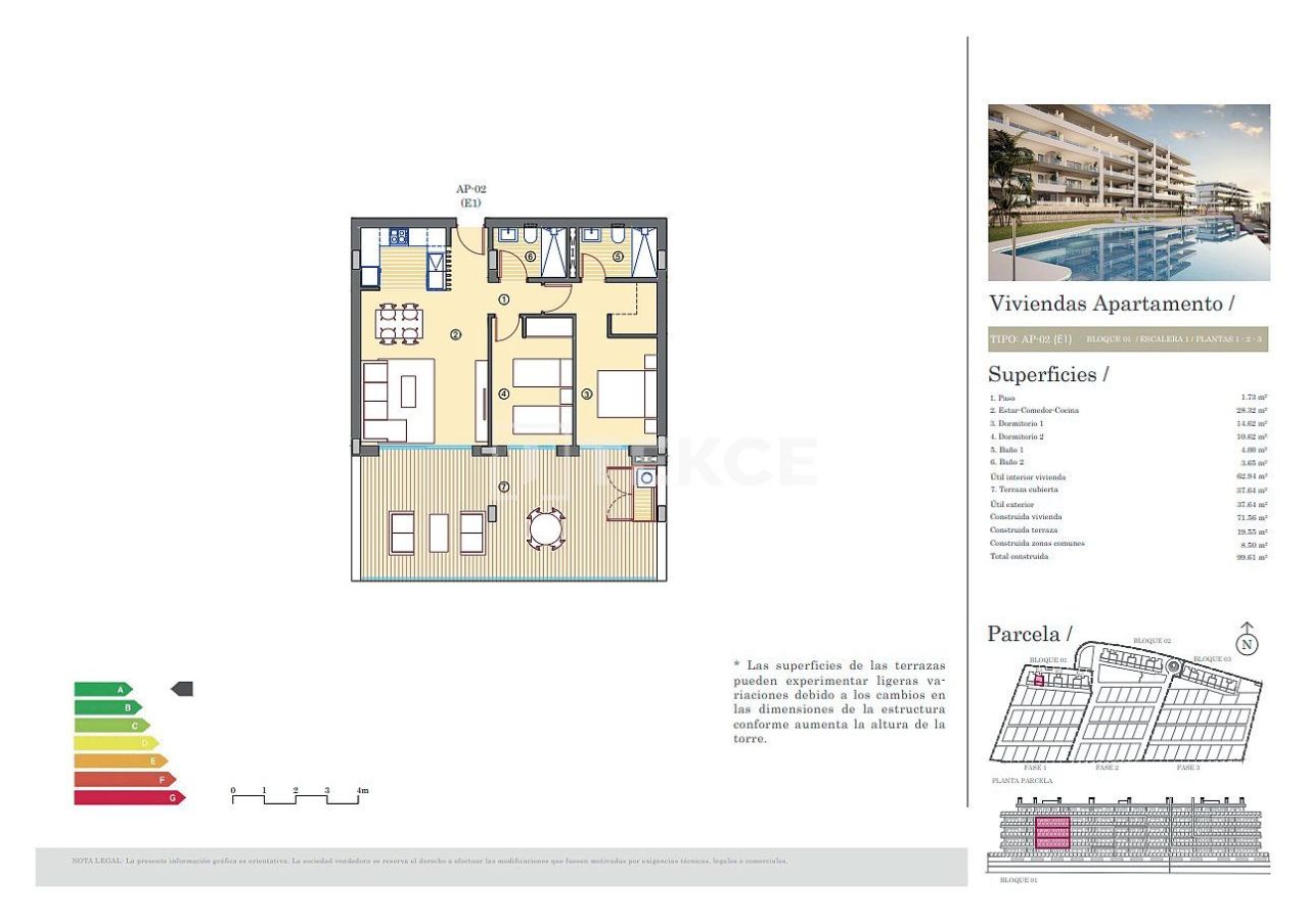 Апартаменты в Мучамьель, Испания, 99 м² - фото 16