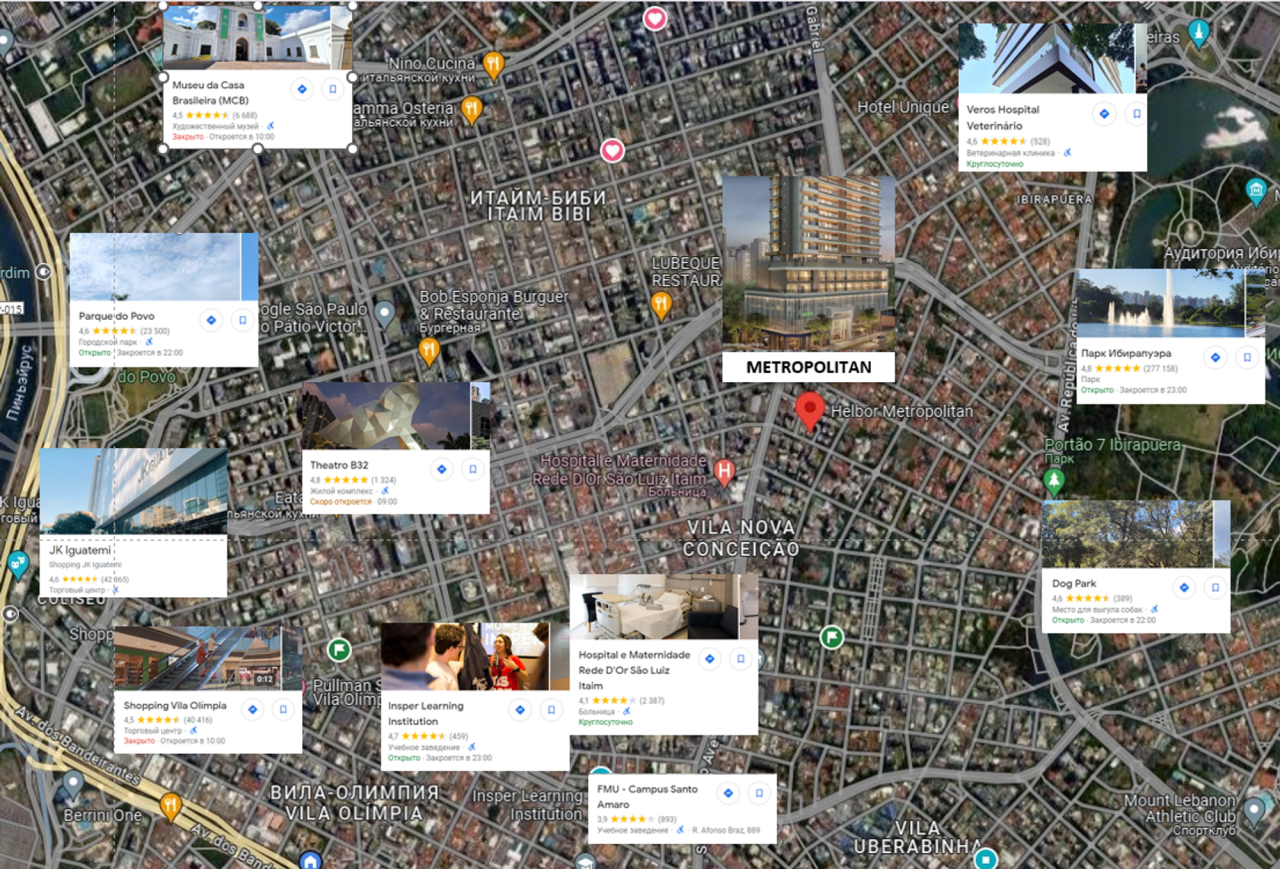 Квартира Сан-Паулу, Бразилия, 24 м² - фото 3