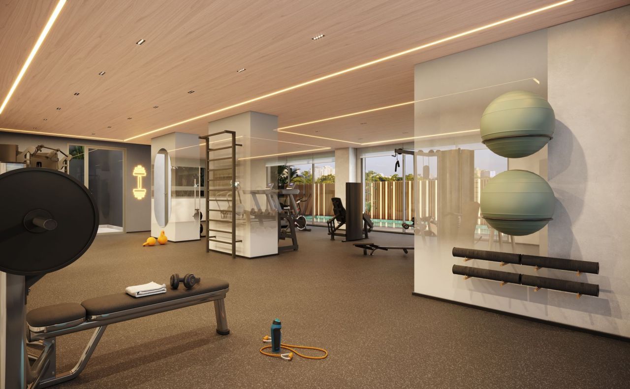 Квартира Сан-Паулу, Бразилия, 26 м² - фото 12