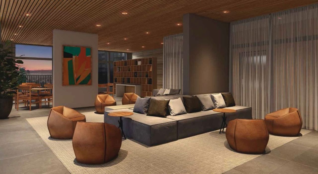 Квартира Сан-Паулу, Бразилия, 27 м² - фото 9