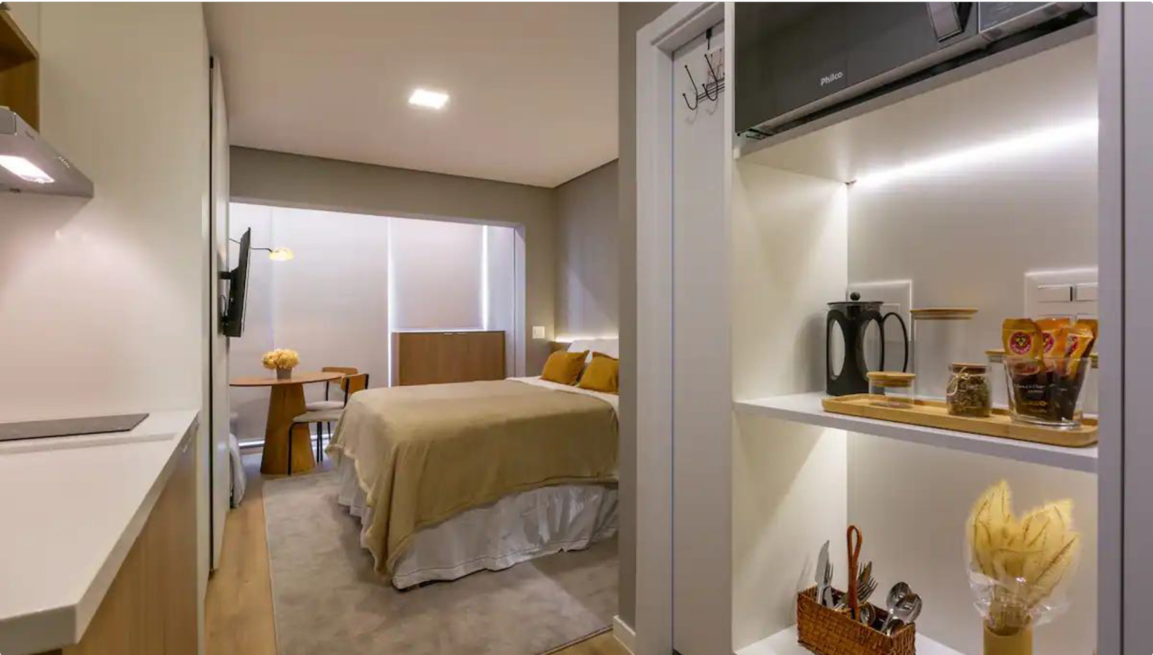 Квартира Сан-Паулу, Бразилия, 27 м² - фото 16