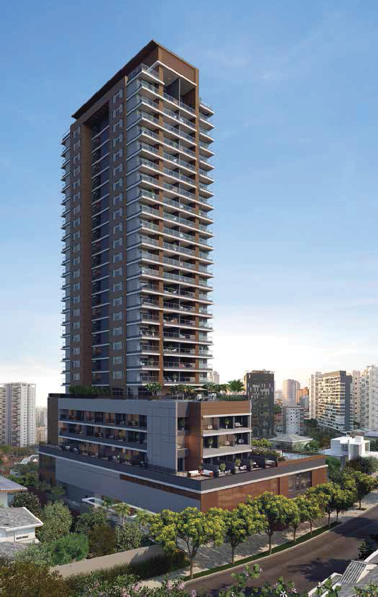 Квартира Сан-Паулу, Бразилия, 27 м² - фото 2