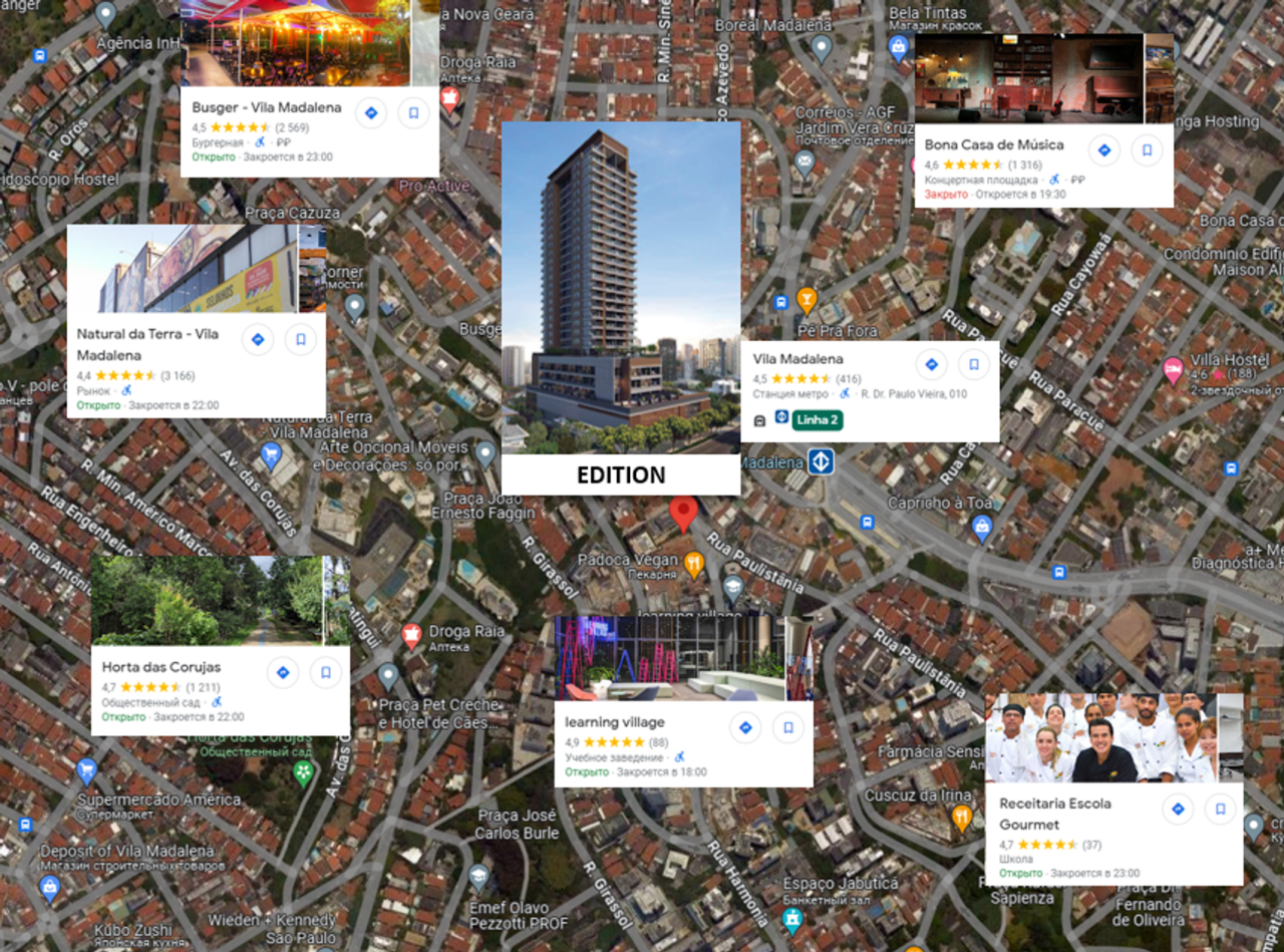 Квартира Сан-Паулу, Бразилия, 27 м² - фото 3