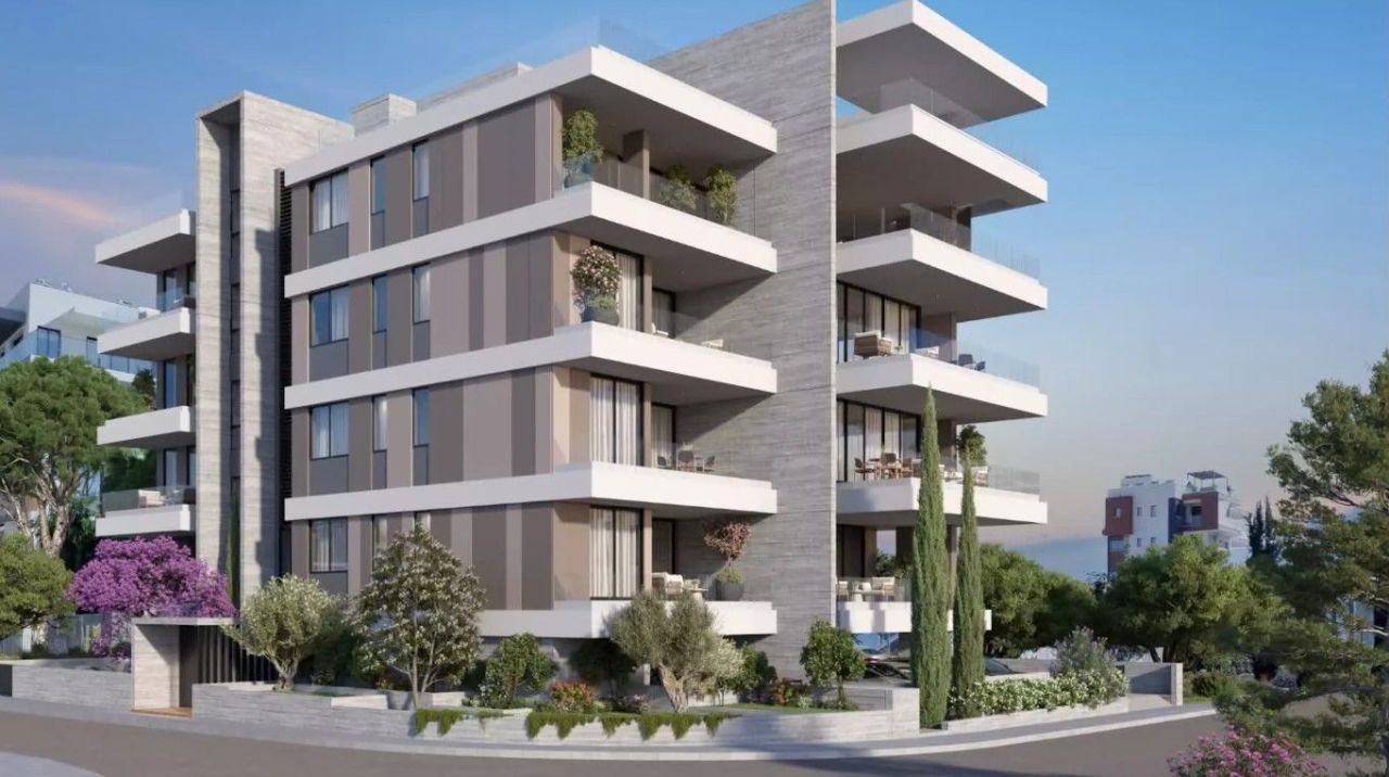 Апартаменты в Лимасоле, Кипр, 109 м² - фото 1