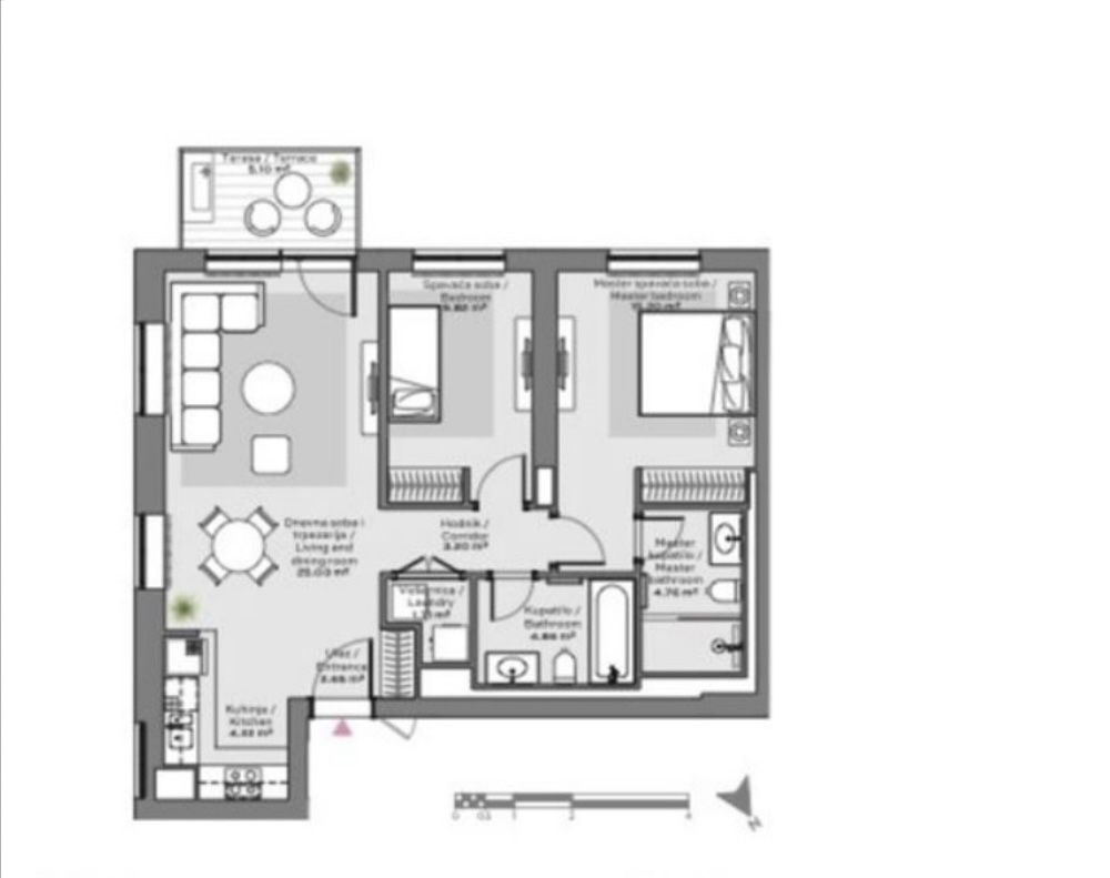 Квартира в Белграде, Сербия, 77 м² - фото 7