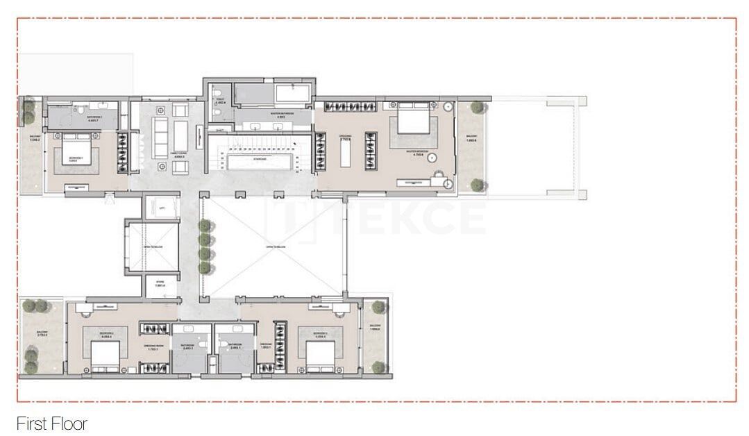 Вилла Остров Синия, ОАЭ, 1 450 м² - фото 19