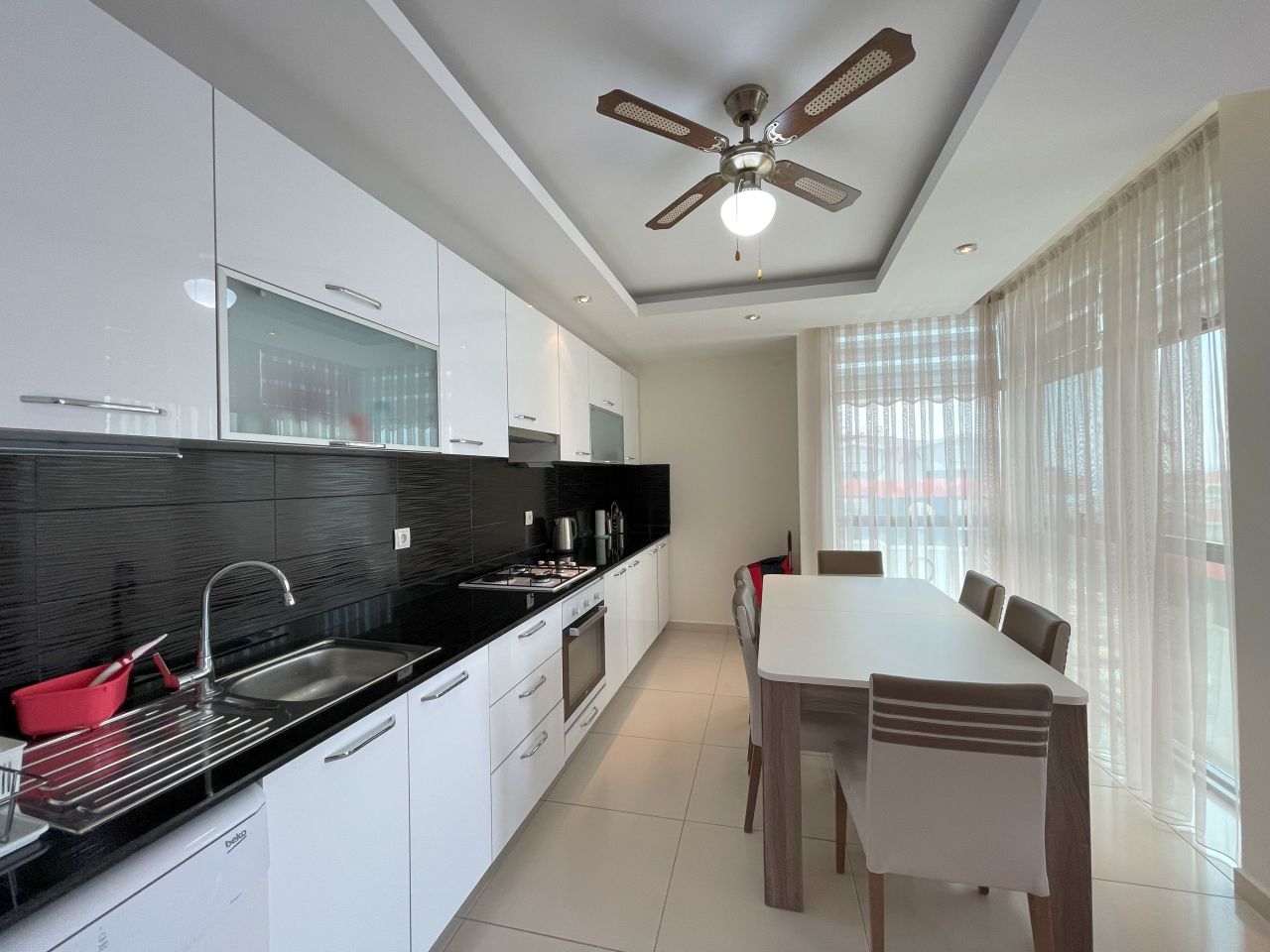 Апартаменты в Алании, Турция, 100 м² - фото 17