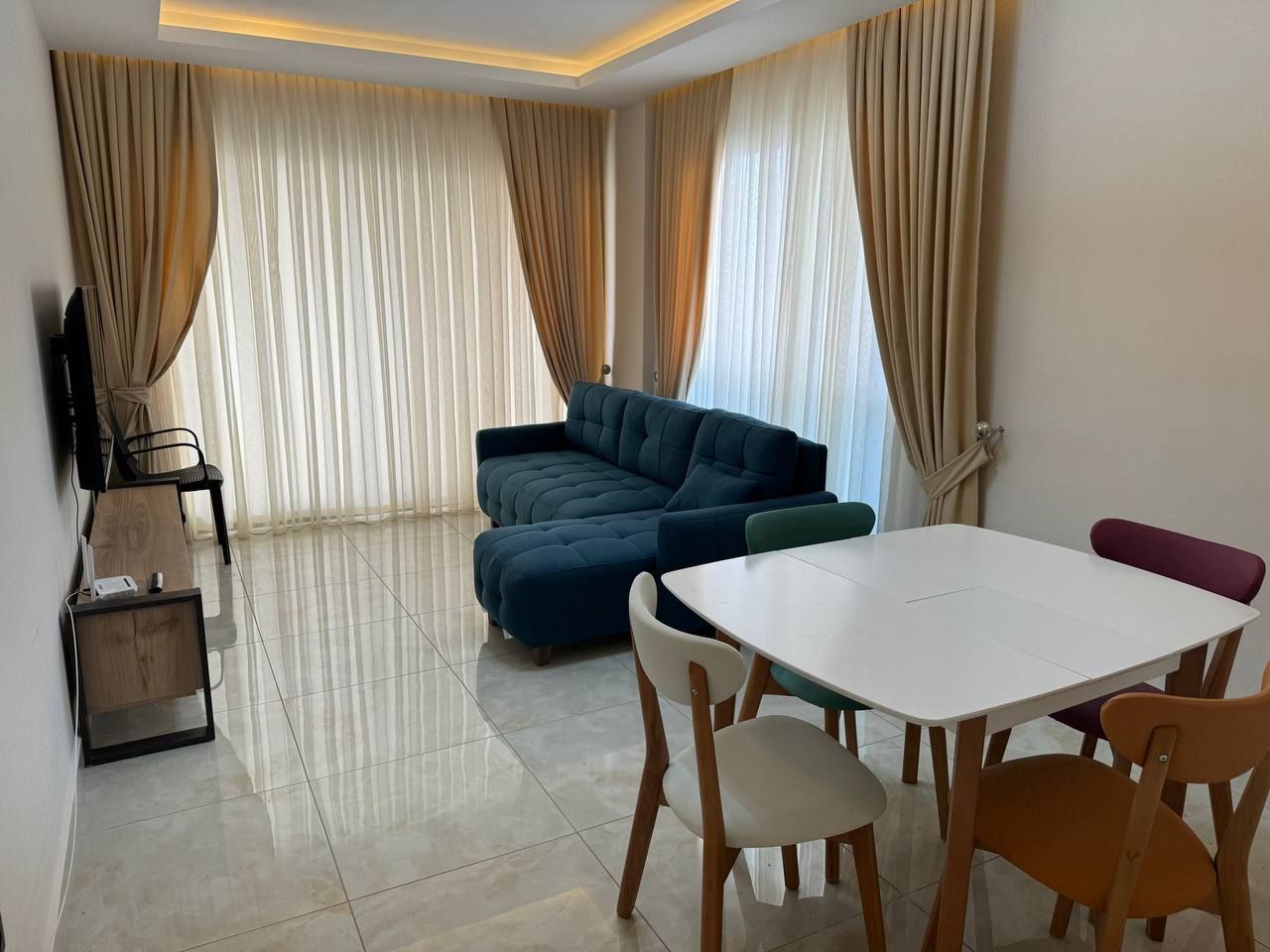 Апартаменты в Алании, Турция, 55 м² - фото 17