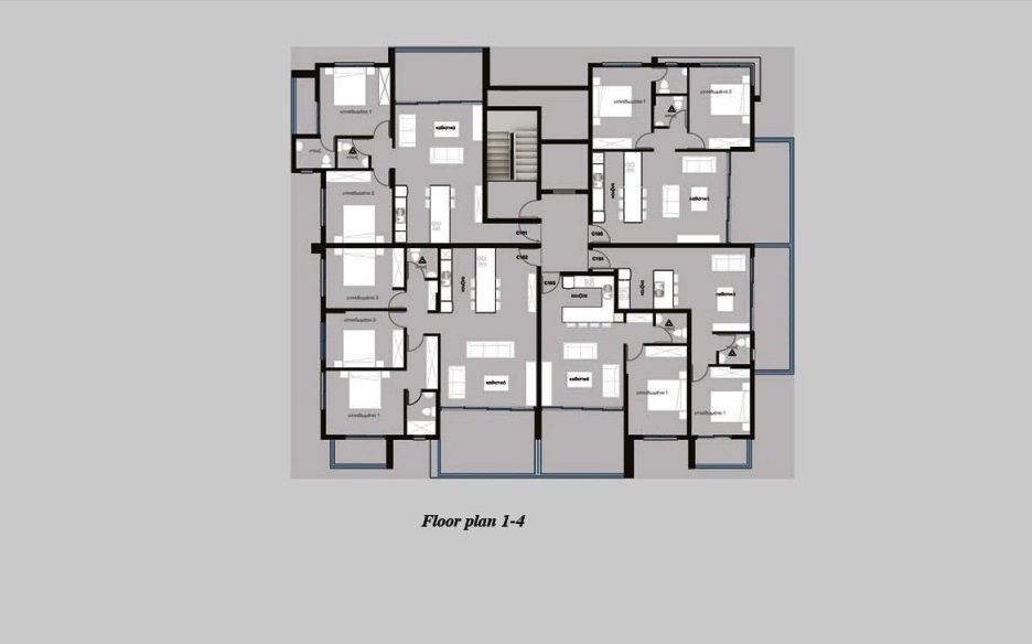 Апартаменты в Пафосе, Кипр, 62 м² - фото 17