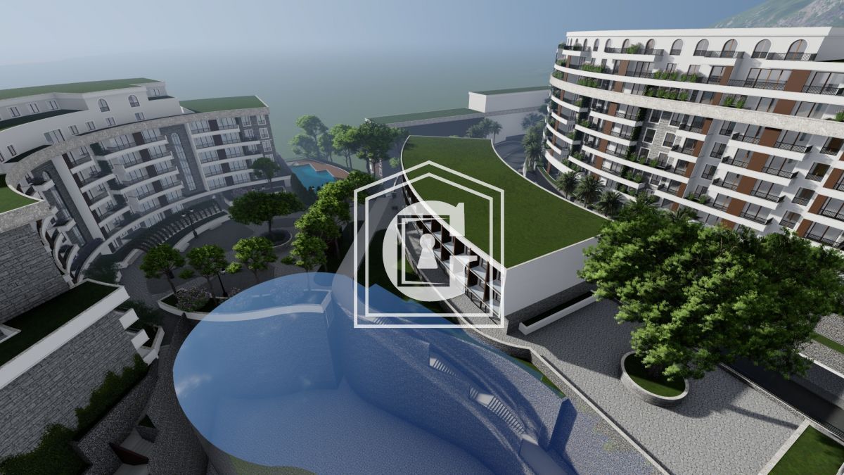 Апартаменты в Бечичи, Черногория, 50 м² - фото 11