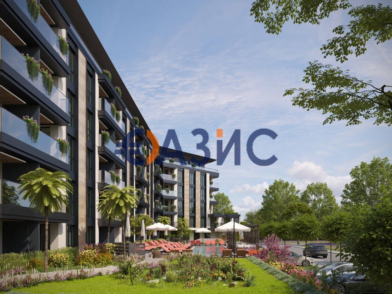 Апартаменты на Солнечном берегу, Болгария, 38 м² - фото 6