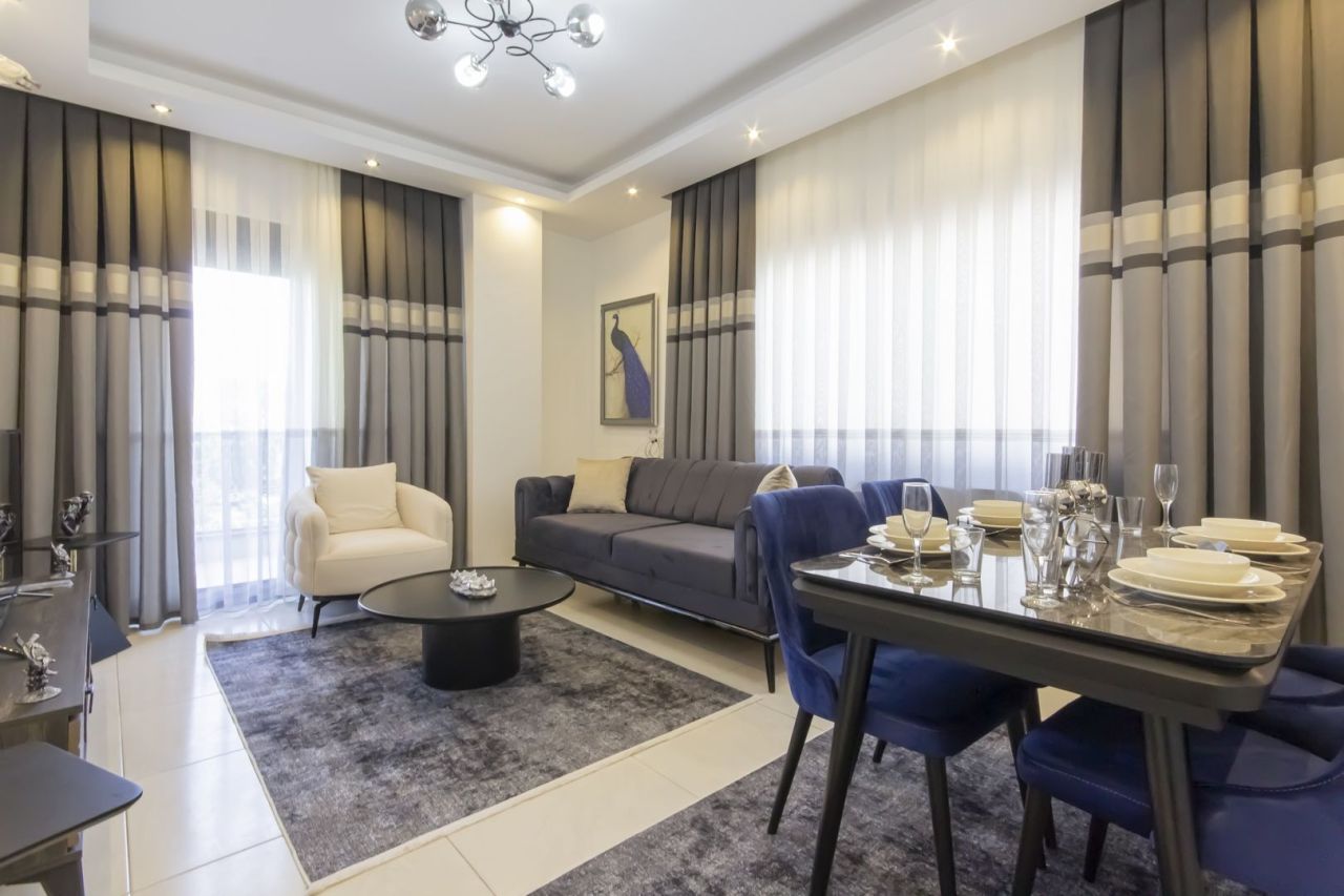 Квартира в Алании, Турция, 60 м² - фото 11
