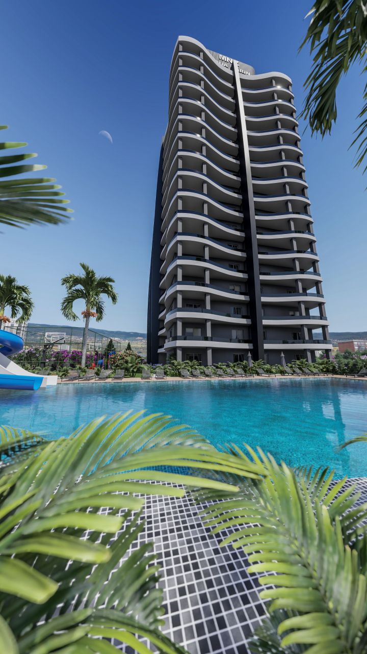 Квартира в Мерсине, Турция, 65 м² - фото 1