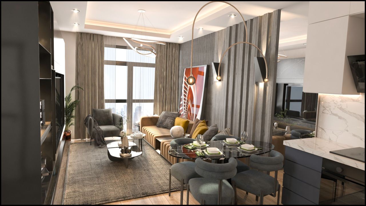 Квартира в Мерсине, Турция, 55 м² - фото 11