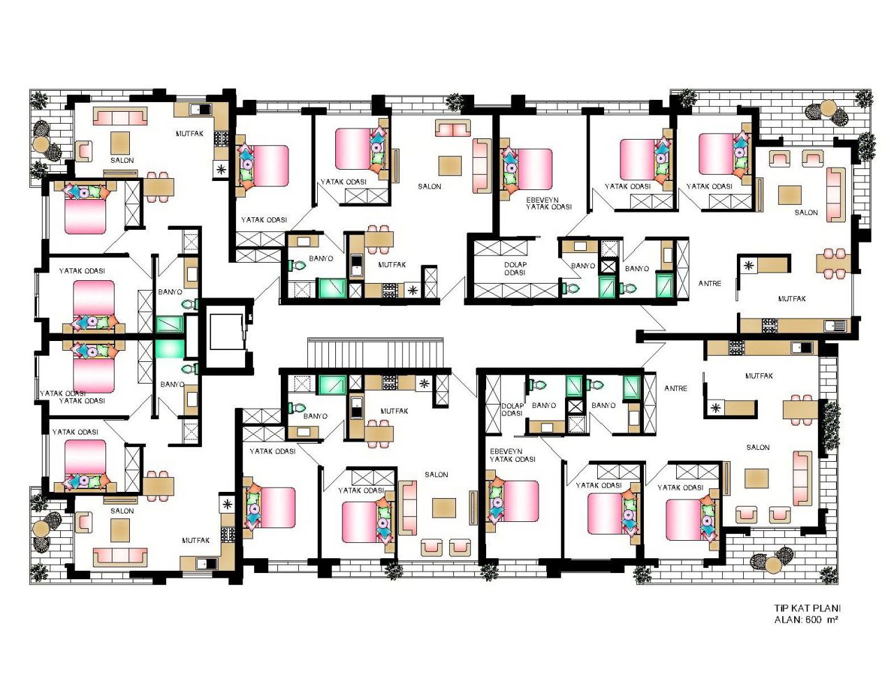 Квартира в Лефкоше, Кипр, 80 м² - фото 15
