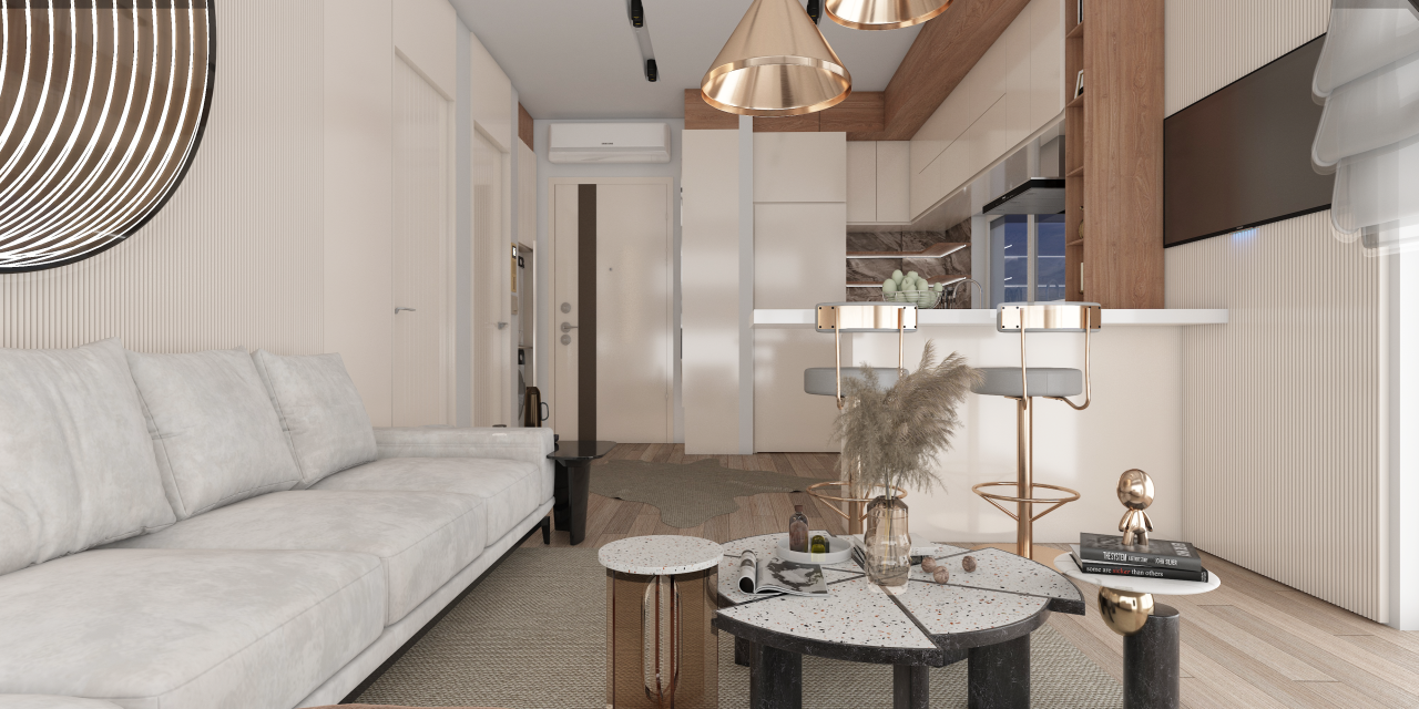 Апартаменты в Газиверене, Кипр, 56 м² - фото 2