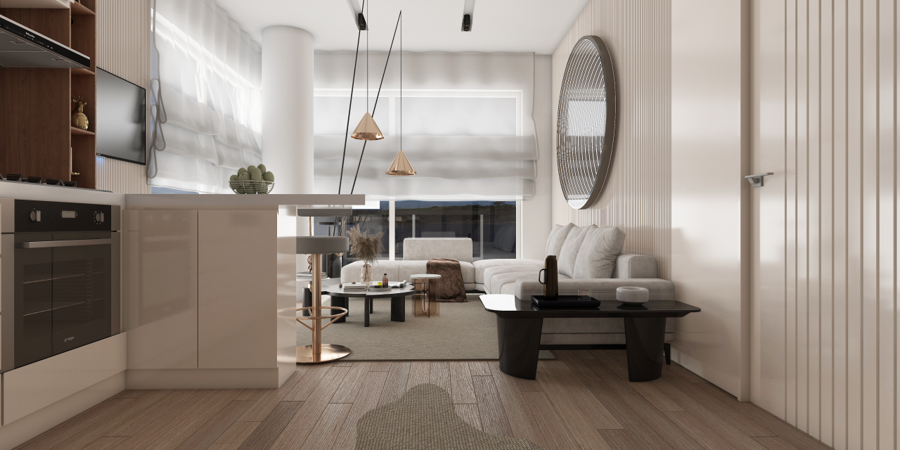 Апартаменты в Газиверене, Кипр, 56 м² - фото 6