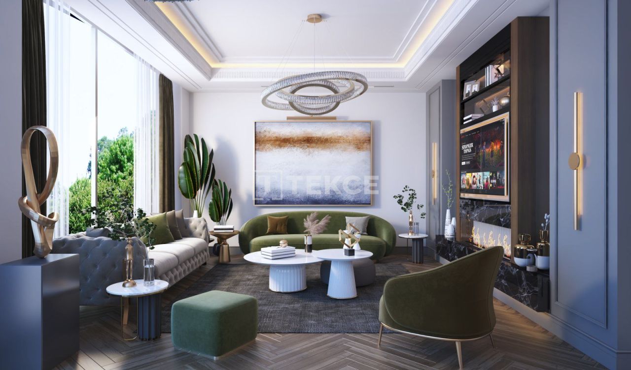 Апартаменты Башискеле, Турция, 107 м² - фото 13