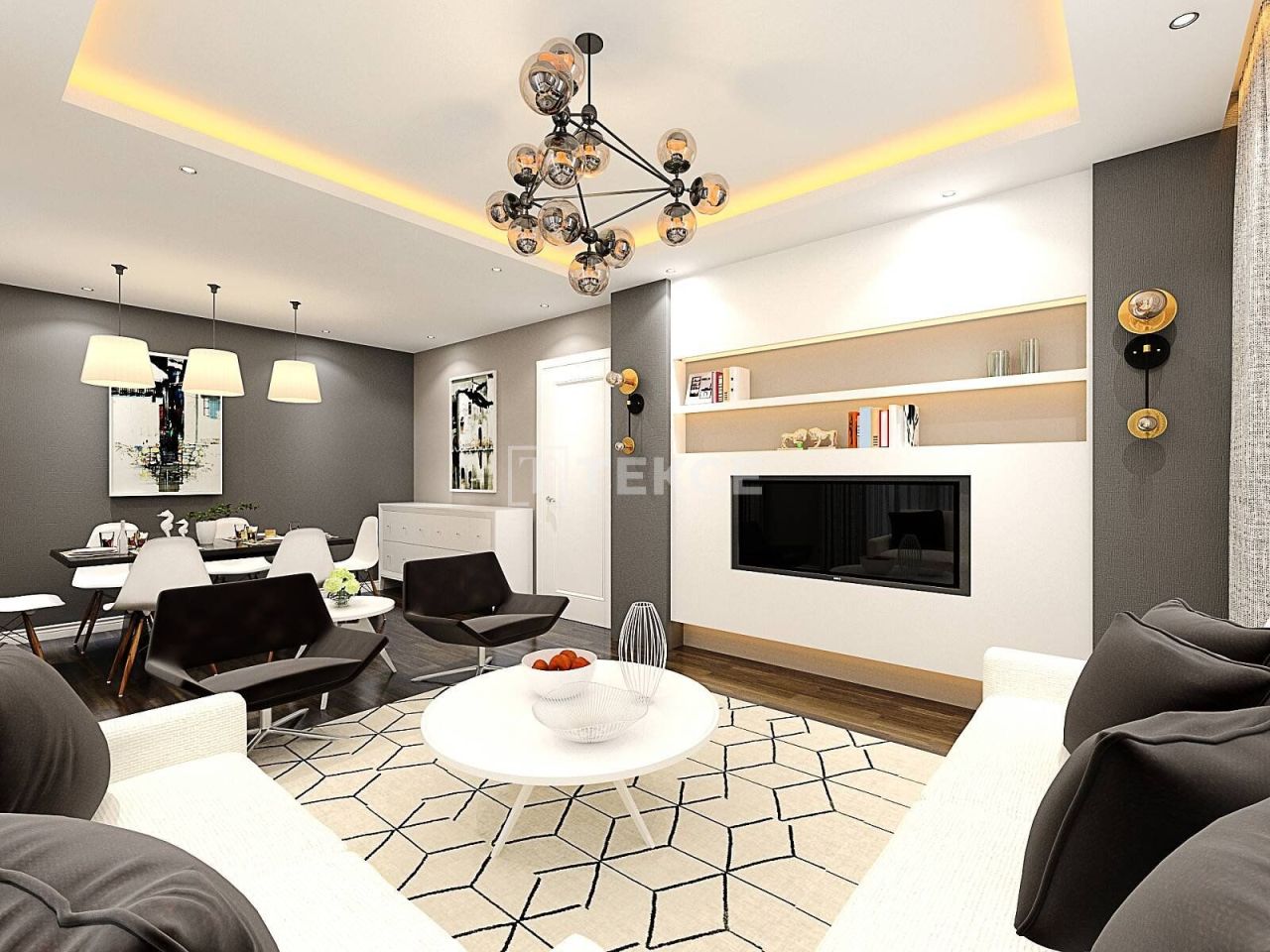 Пентхаус в Алании, Турция, 120 м² - фото 17