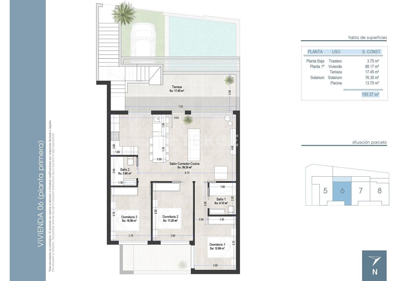 Пентхаус в Сан-Педро-дель-Пинатаре, Испания, 87 м² - фото 15