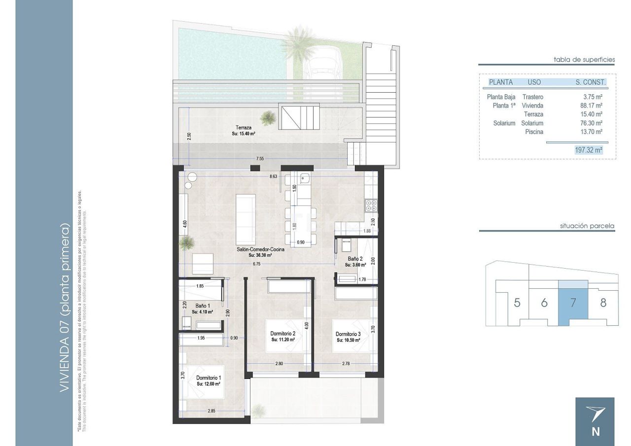 Апартаменты в Сан-Педро-дель-Пинатаре, Испания, 94 м² - фото 17