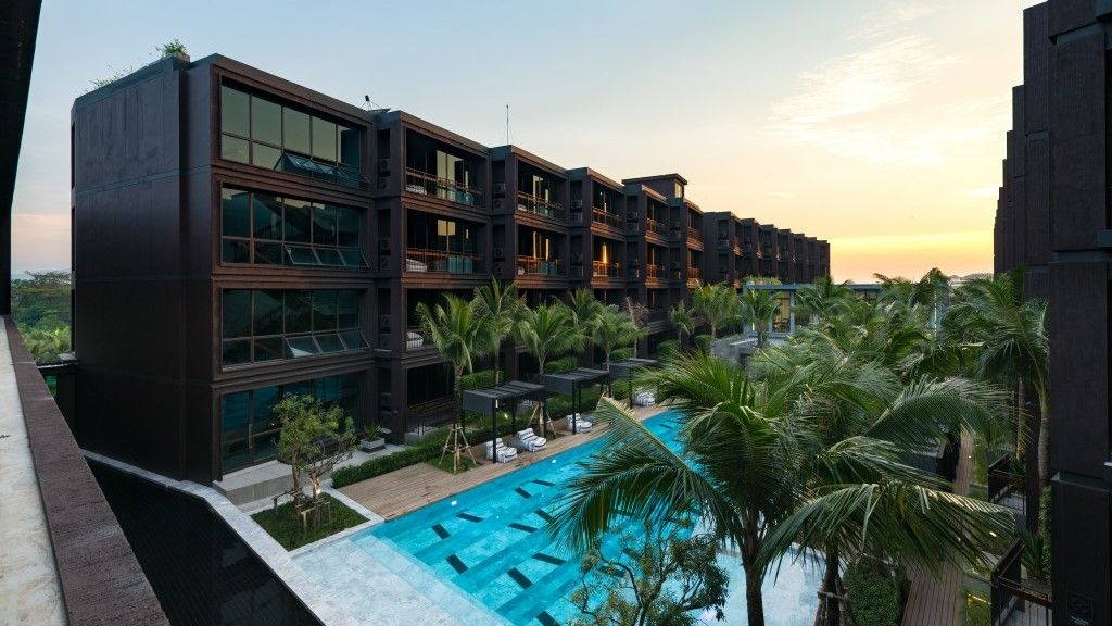 Апартаменты на пляже Найхарн, Таиланд, 57 м² - фото 10