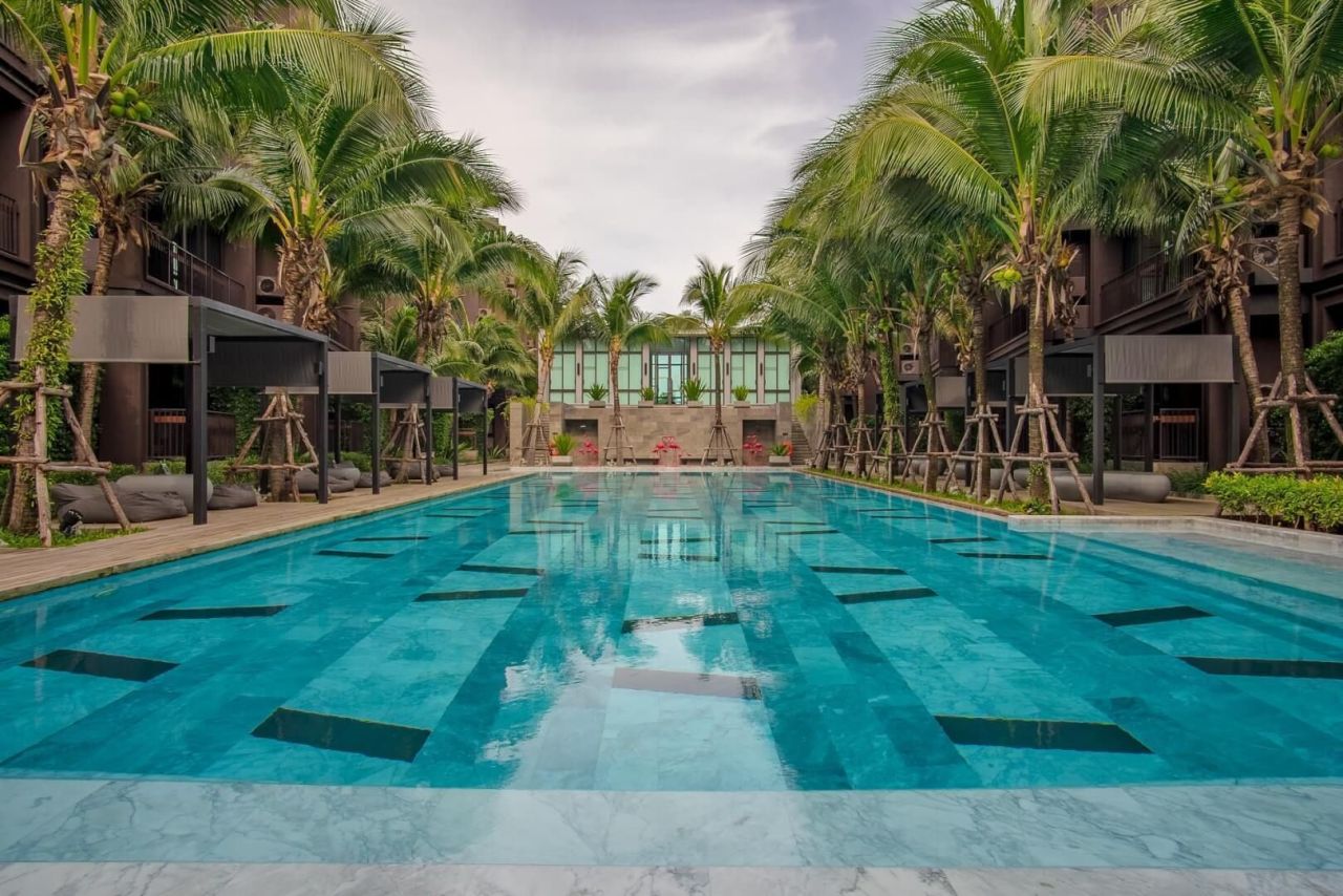 Апартаменты на пляже Найхарн, Таиланд, 57 м² - фото 13