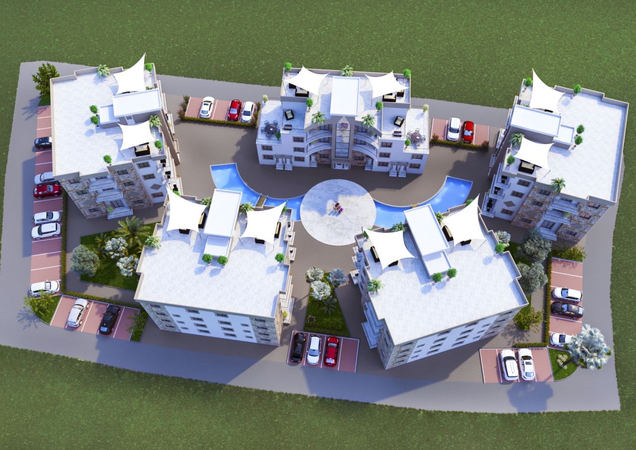 Квартира в Алсанджаке, Кипр, 56 м² - фото 6