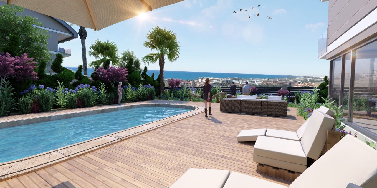 Квартира в Алании, Турция, 65 м² - фото 11