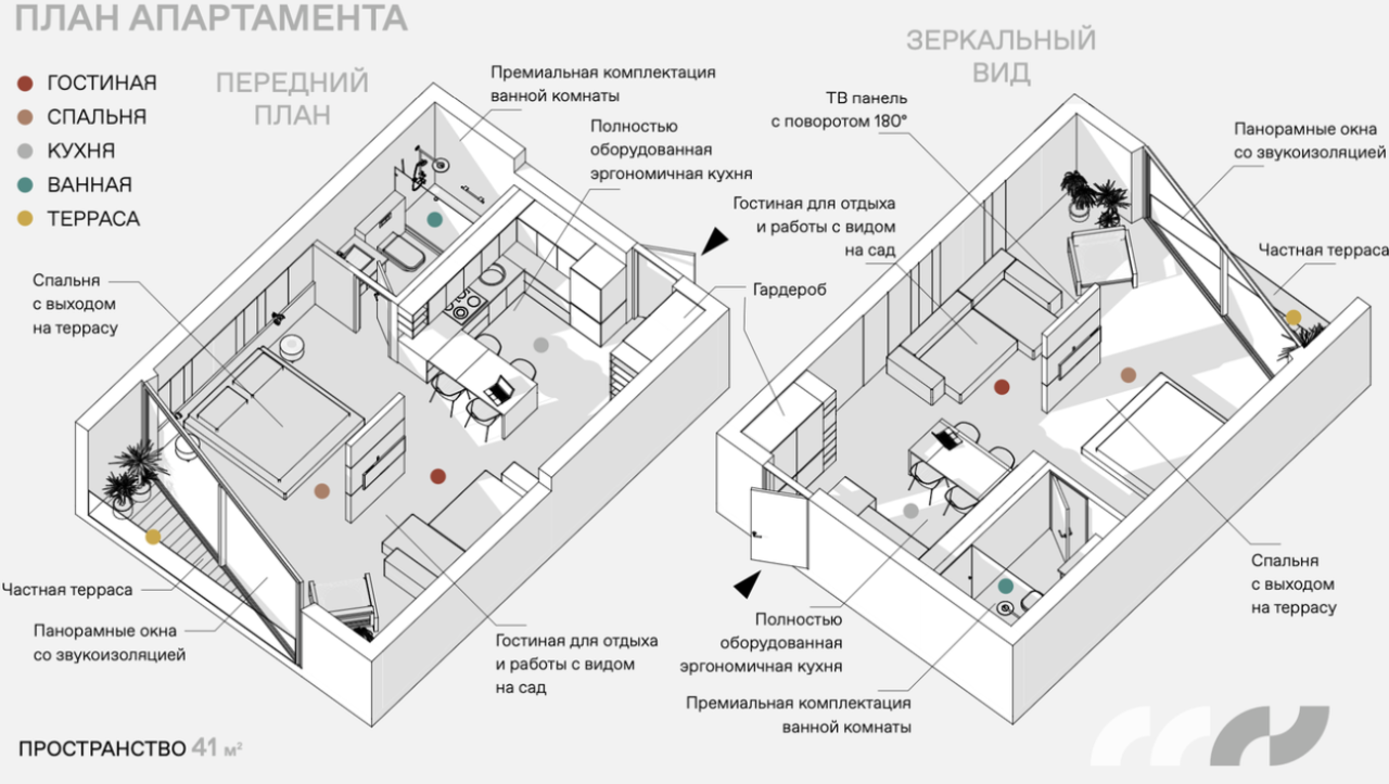 Апартаменты в Чангу, Индонезия, 40 м² - фото 16