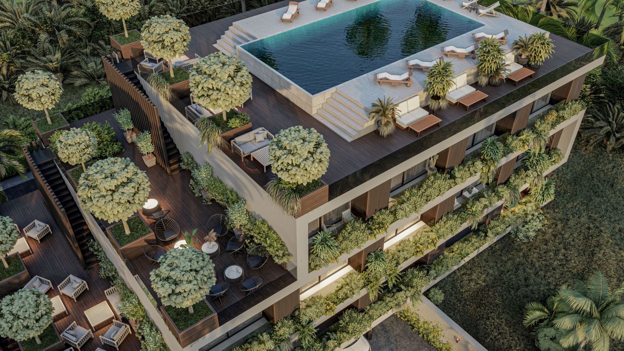 Апартаменты в Чангу, Индонезия, 40 м² - фото 14