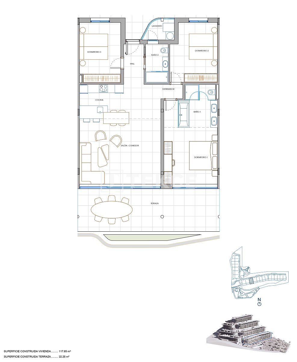 Пентхаус в Фуэнхироле, Испания, 126 м² - фото 16