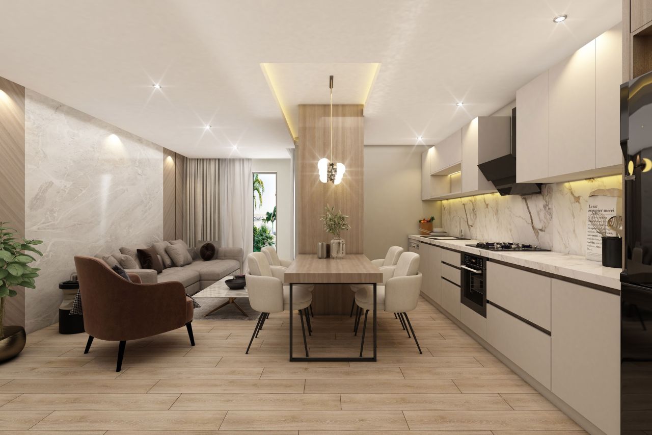 Квартира в Анталии, Турция, 81 м² - фото 19