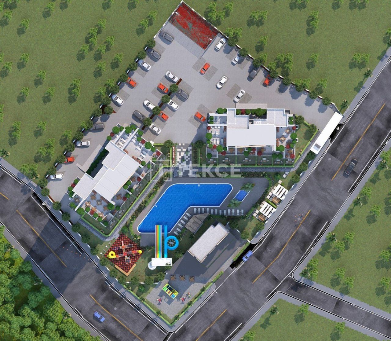 Апартаменты Мезитли, Турция, 77 м² - фото 11