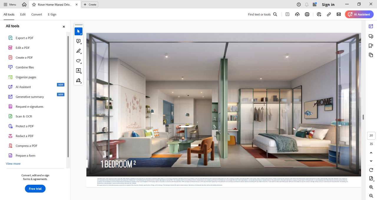 Апартаменты в Дубае, ОАЭ, 57 м² - фото 2