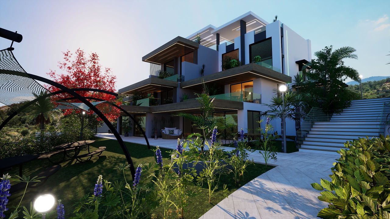 Апартаменты в Эсентепе, Кипр, 37 м² - фото 3