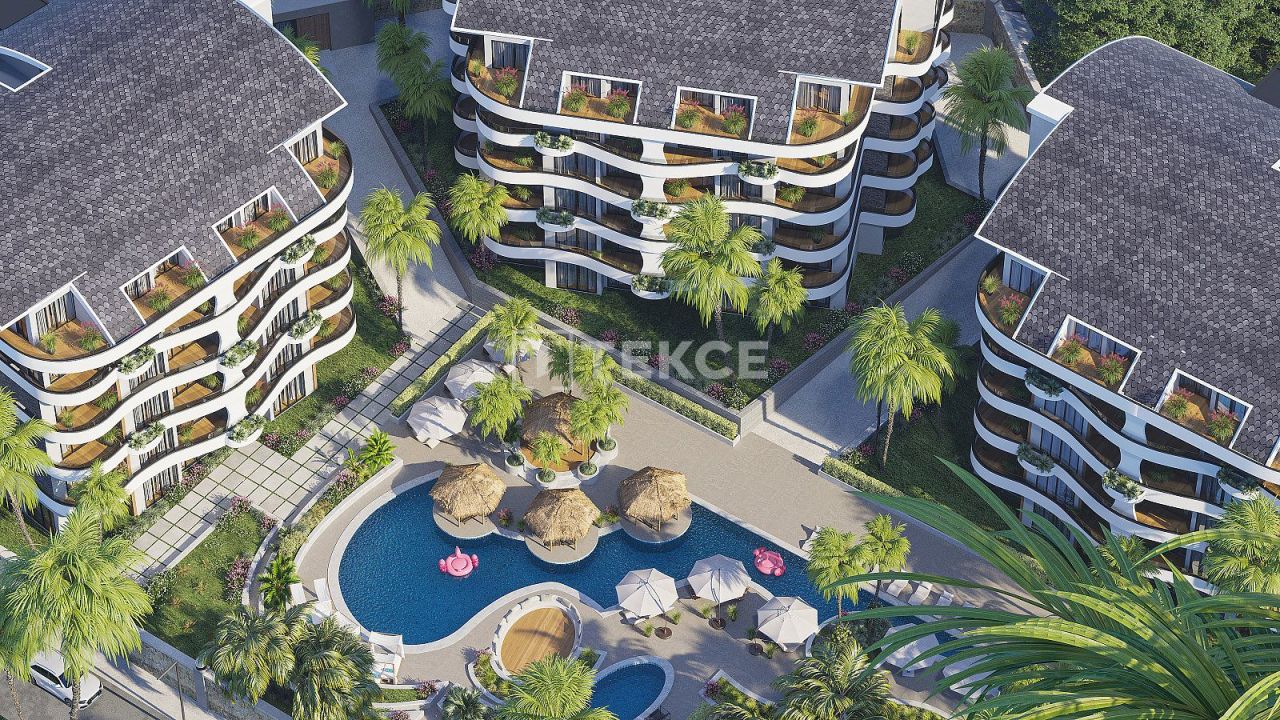 Апартаменты в Алании, Турция, 55 м² - фото 2