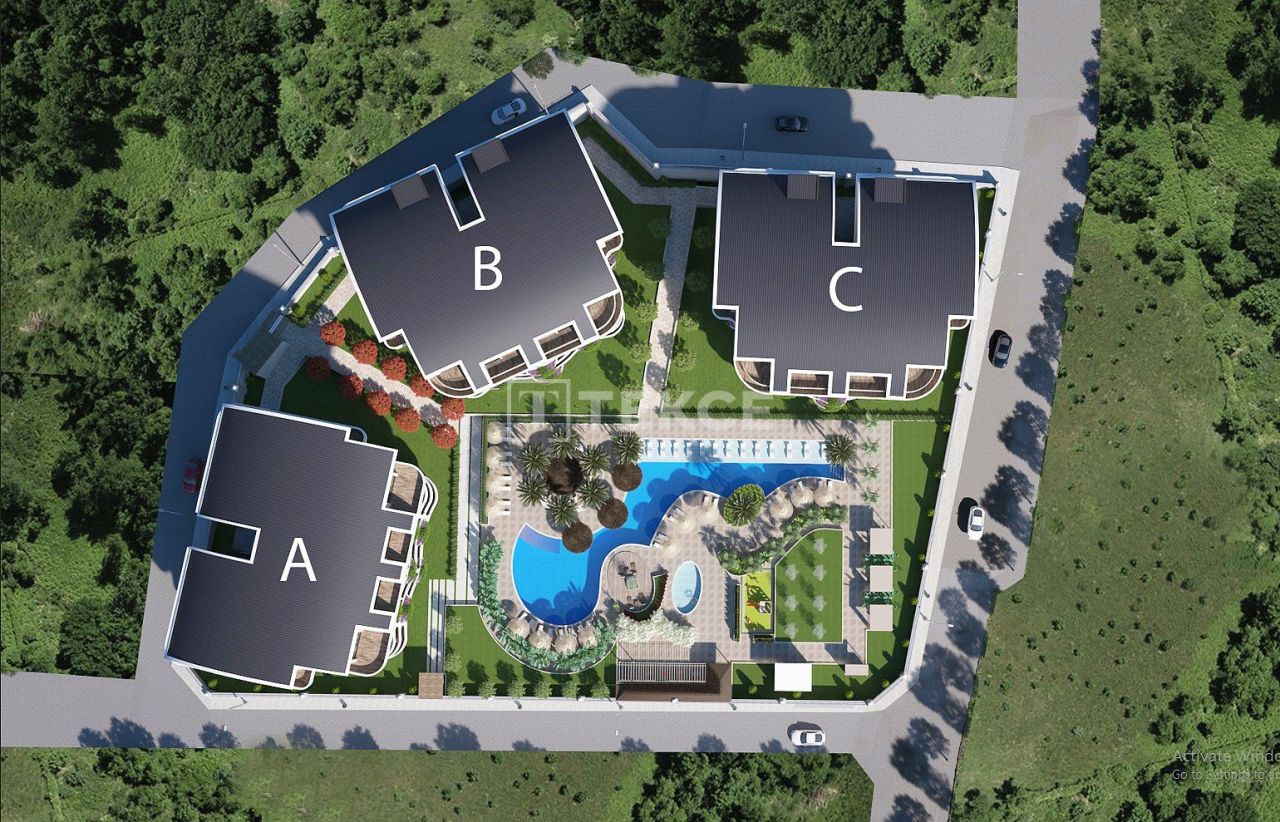 Апартаменты в Алании, Турция, 55 м² - фото 7