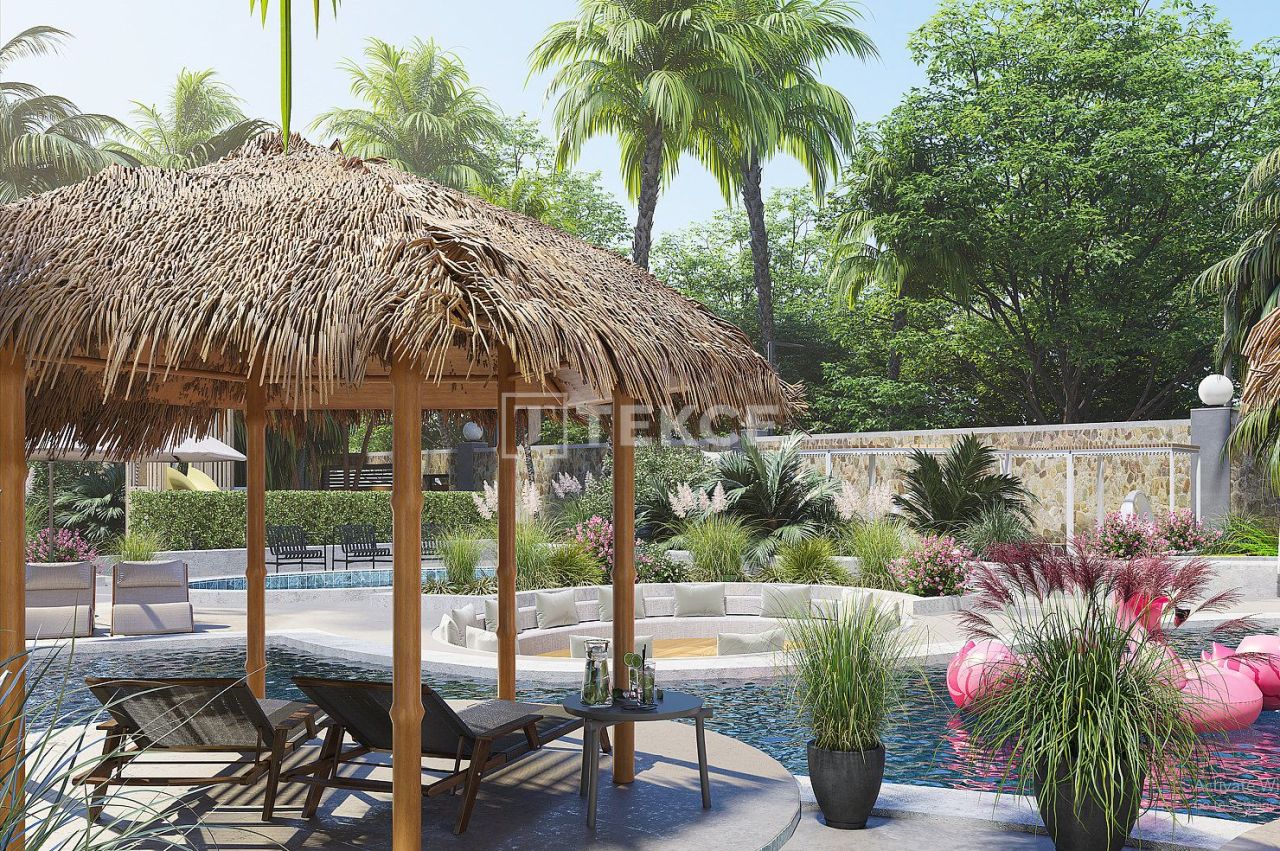 Апартаменты в Алании, Турция, 55 м² - фото 17