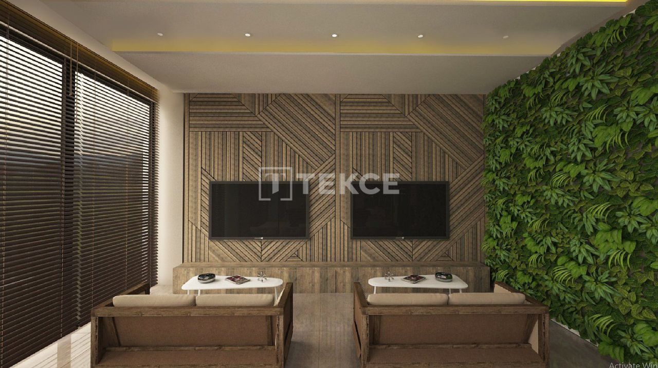 Апартаменты в Алании, Турция, 55 м² - фото 19