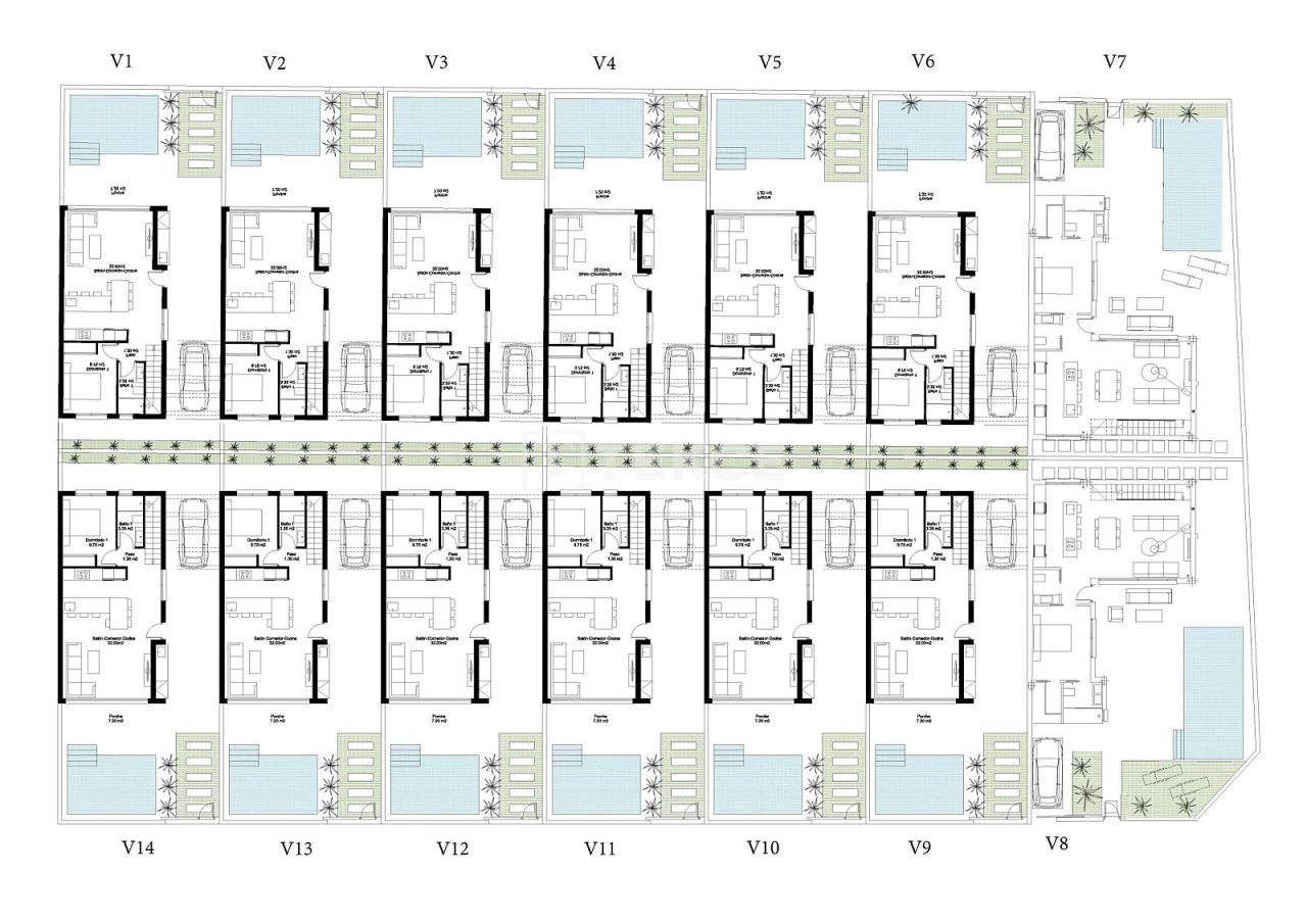 Вилла в Сан-Хавьере, Испания, 110 м² - фото 12
