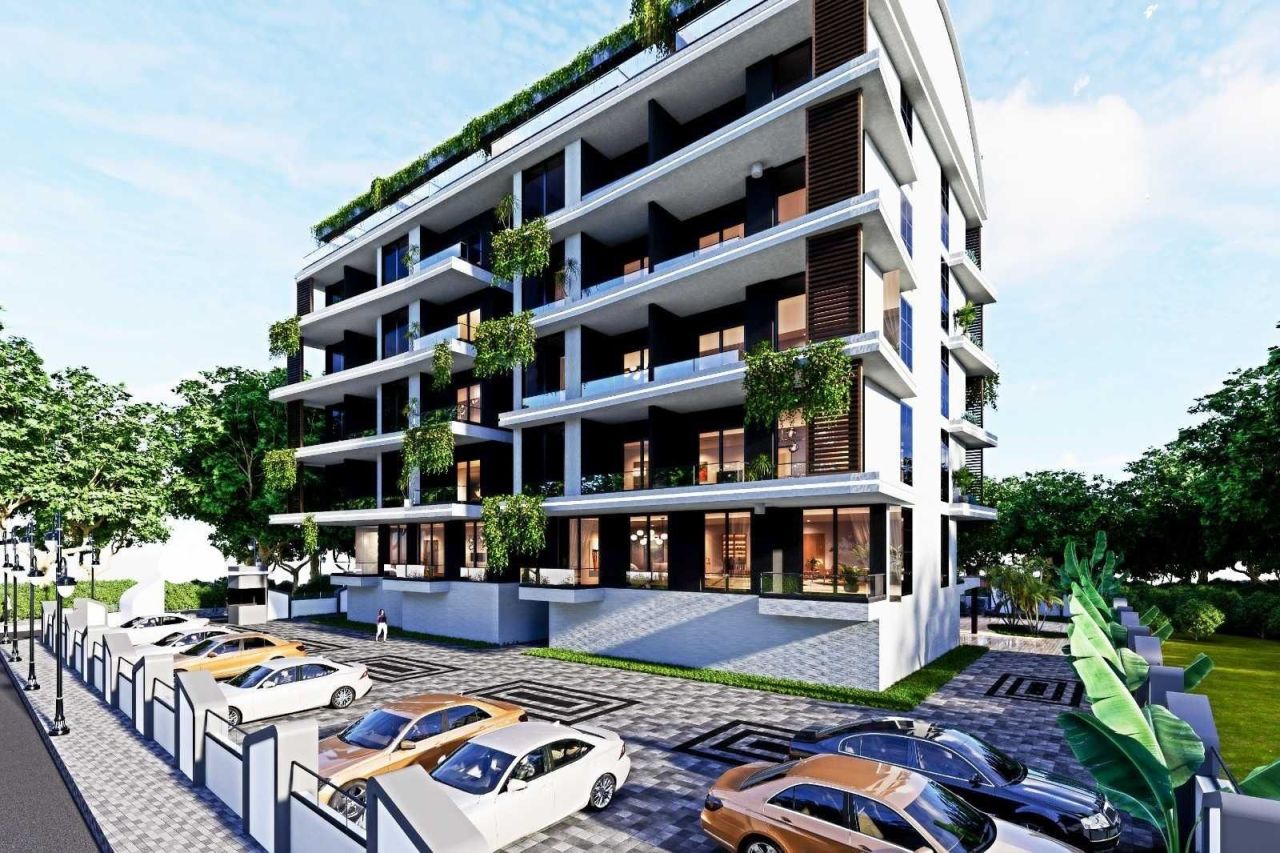 Квартира в Газипаше, Турция, 55 м² - фото 2