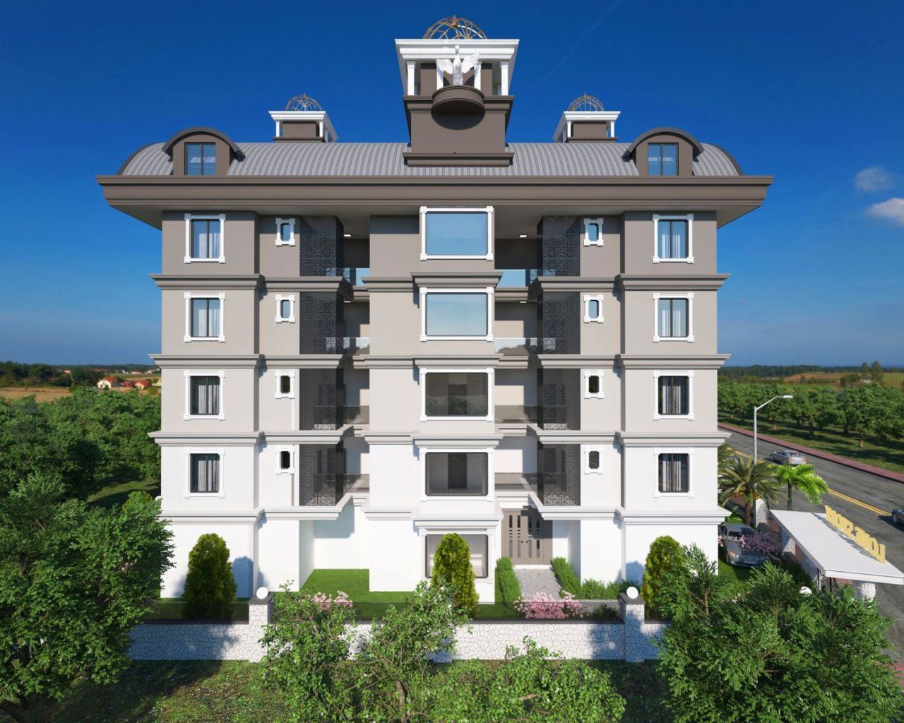 Квартира в Газипаше, Турция, 54 м² - фото 3